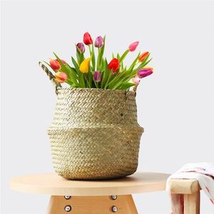 Cesta <span class=keywords><strong>de</strong></span> <span class=keywords><strong>Mimbre</strong></span> <span class=keywords><strong>de</strong></span> Bambú con 6 Secciones, Aislante, Marrón Rústico, 12 Pulgadas, Almacenamiento Tejido, Desechable, <span class=keywords><strong>para</strong></span> Frutas - Product Image 1
