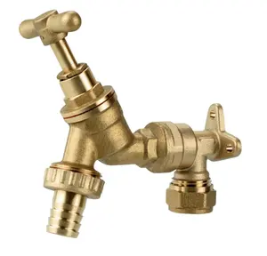 Cung cấp thiết kế đẹp treo tường Antique Brass Vòi bếp tap phòng tắm Brass nước TAP Anh phong cách