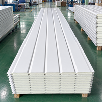 Renovasi Eksterior Rumah Kontainer, Pelapis Dinding Baja Dekoratif Kedap Air, Panel Sandwich Polyurethane