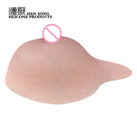 Prothèse mammaire réaliste en silicone sans huile pour femmes, pour chirurgie du cancer du sein ou mastectomie