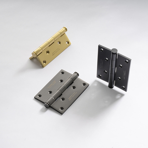 Phụ kiện phần cứng Bản lề cửa góc bằng đồng thau Bản lề cửa âm Bản lề dày 4mm Mở rộng 180 độ Dễ dàng lắp đặt Cửa - Product Image 4