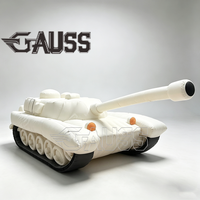 Modèle de char gonflable d'entraînement 2026, camouflage disponible, durable, pour événements extérieurs