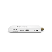 XS97 S3 PRO stik TV pintar Android, pusat Media Rom 14 4K pemutaran WiFi 6 2 + 8GB kualitas tinggi pabrik