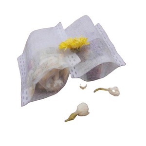 ティーサシェ包装空生分解性使い捨てプラコーン繊維ティーバッグドローストリング非織りポリプロピレンバッグ醸造用ティーバッグ - Product Image 2