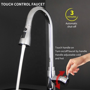 Fabrika toptan çekin banyo lavabosu musluk lavabo mutfak çeşmesi mutfak aşağı çekin akıllı otomatik sensör musluk - Product Image 3