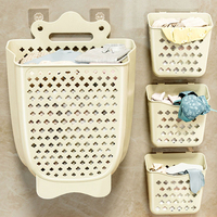Rangement de salle de bain portable en plastique chaussettes sales paniers de rangement petit panier de sous-vêtements