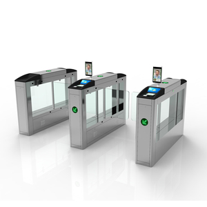 Bosiny giải pháp cung cấp tích hợp đầu đọc RFID hoặc nhận dạng khuôn mặt 7 inch LCD hiển thị Swing cổng turnstile cho ga tàu điện ngầm - Product Image 2