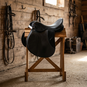 Selle de polo anglaise personnalisée pour l'endurance/saut d'obstacles en cuir véritable, arbre en bois personnalisable, tailles modèles P-JS-78900 - Product Image 2