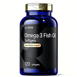 Cápsulas de Aceite de Pescado Omega 3 de Marca Privada OEM, Favorecen la Salud del Corazón, Apoyo Cardiovascular, Suplementos de Omega 3 al por Mayor - Product Image 1