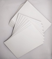 Customized FBB 120gsm-450gsm Anti-Curl Ivory Paperboard Virgin Pulp Duplex Board with Single Side White Coating