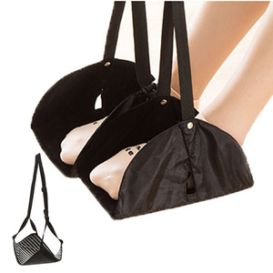 Footrest <b>Hammock</b> Nylon Adjustable Straps For Travel Plane Train Office Use Multicolor 128g - Product Image 2