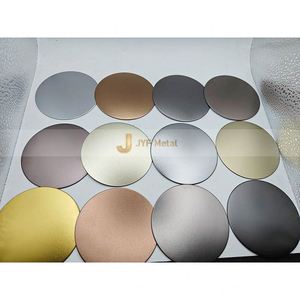 EX651 Matte <b>Sandblasted</b> Stainless Steel Decorative Panel for Commercial Building Interior Design Projects - Product Image 4
