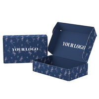 Carton ondulé écologique avec impression de logo de taille couleur personnalisée chaussures sous-vêtements emballage de vêtement boîte postale d'expédition