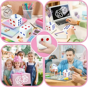 <span class=keywords><strong>Jeux</strong></span> <span class=keywords><strong>de</strong></span> société personnalisés, cadeaux <span class=keywords><strong>de</strong></span> fête, dés anti-stress, jouets squishies, dés en mousse, balles anti-stress - Product Image 4