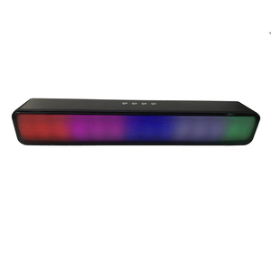 <span class=keywords><strong>1800mAh</strong></span> Soundbar BT ngoài trời hoạt động loa siêu trầm Đảng chuyên nghiệp DJ karaoke Led RGB xách tay không dây màu xanh răng Loa - Product Image 1