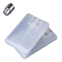 Logo personnalisé en gros 20ml bouteille de parfum désinfectant pour les mains en plastique vaporisateur poche carte de crédit plat