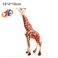 Figurines d'animaux en plastique PVC vinyle Hippopotame Girafe Mouton Âne Rhinocéros Éléphant Jouets promotionnels personnalisables avec logo pour enfants de 4 à 6 ans