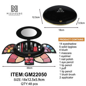 Miss trẻ không thấm nước tạo nên bộ 14 màu sắc bóng mắt bảng màu trang điểm <span class=keywords><strong>Kit</strong></span> - Product Image 6
