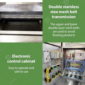 เครื่องทอดแบบลูกบอลสำหรับทอดเบอร์เกอร์ทอดอัตโนมัติสำหรับอุตสาหกรรมทำจากแป้งปลาและทอด<span class=keywords><strong>กรอบ</strong></span> - Product Image 4