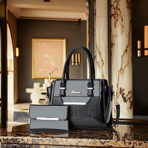 Yeni toptan lüks Pu deri moda kapitone deri omuz çantaları kadınlar için büyük kapasiteli cüzdan çanta - Product Image 1