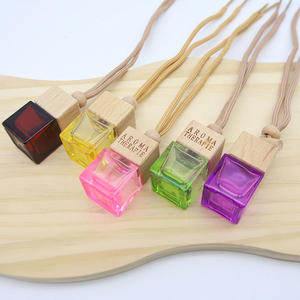<strong>Car</strong> Aromatherapy Bottle with Hanging Rope 8ml Empty Glass <strong>Refillable</strong> Fragrance <strong>Diffusion</strong> for Interior Decor - Product Image 3
