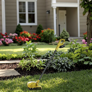 21V công suất cao không dây điện cỏ tông đơ 12-inch cắt đường dẫn cho tự làm cỏ & vườn bảo trì Điều kiện Mới Lưỡi kim loại - Product Image 3