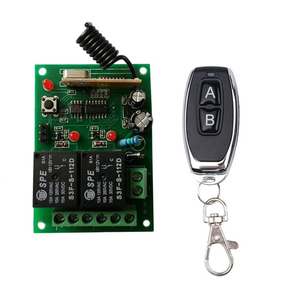 12V 2CH RF Tiếp Sức Không Dây Thông Minh Điều Khiển Từ Xa Chuyển Đổi Ánh Sáng Cửa Nhà Để Xe Mở Từ Xa <span class=keywords><strong>433Mhz</strong></span> <span class=keywords><strong>Transmitter</strong></span> Với Tiếp Sức receiver - Product Image 2