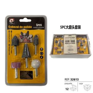 Set di 5 Testine di Lucidatura Industriali per Metallo - Product Image 3