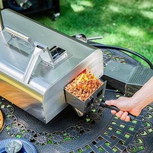 <span class=keywords><strong>Four</strong></span> à pizza extérieur portable-<span class=keywords><strong>Four</strong></span> à pizza en <span class=keywords><strong>pierre</strong></span> rotatif multi-combustibles à bois et à gaz - Product Image 3