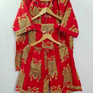 Wholesale Price Bulk Luxurious <b>Pajama</b> Set Women Night <b>Suit</b> Cotton <b>Pajama</b> Set Bridesmaid Party Wear Soft Cotton Night Dress - Product Image 5