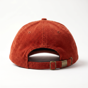 Gorra de Pana Personalizada OEM de 5 Paneles con Logotipo Bordado en Cadena, Gorra Snapback Sin Estructura - Product Image 5