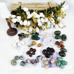 Piedra Pulida de Cristal Multimaterial para Sanación Espiritual, Jaspe y <span class=keywords><strong>Jade</strong></span> para Decoración del Hogar, Precio de Fábrica - Product Image 2