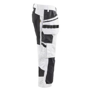 BLAKLADER - 191213101099D116 Pirate trousers <b>Painter</b> with stretch <b>White</b>/Black - EAN 7330509921029 WORK TROUSERS - Product Image 3