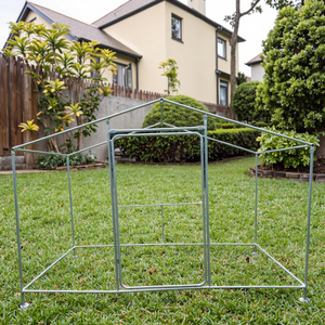 6.5 moderno x 9.8x6.5 piedi grande conigliera gabbia di pollo galvanizzata per 20 polli - Product Image 3