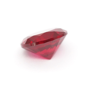 Wuzhou precio barato corindón 8 # corte redondo corindón sintético suelto piedras preciosas <span class=keywords><strong>rojo</strong></span> <span class=keywords><strong>oscuro</strong></span> - Product Image 5
