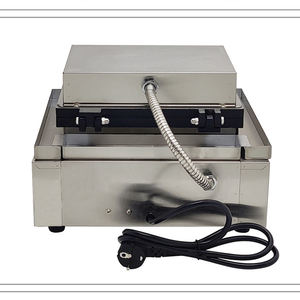 商用電気1550W 6穴ドーナツメーカー両面加熱ノンスティックミニドーナツマシン新しい家庭用ベーカリースナック自動 - Product Image 4