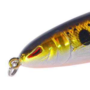 Long appât crayon <span class=keywords><strong>leurre</strong></span> en plastique dur <span class=keywords><strong>leurre</strong></span> de pêche <span class=keywords><strong>Triple</strong></span> crochet de haute qualité <span class=keywords><strong>pour</strong></span> Pesca Bass - Product Image 4