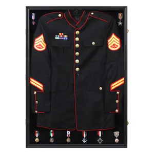 2022 Cổ Điển Cựu Chiến Quốc Của Đồng Phục Lưu Trữ Khung Hộp Bóng Chất Lượng Cao Handmade Tác Phẩm Nghệ Thuật Lưu Niệm Với UV In Ấn - Product Image 1