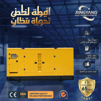 Generator Diesel Silent Open Frame 50/60Hz 1800 RPM dengan ATS dan Starter DC 24V Daya 200 kW untuk Pabrik