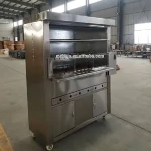 Máquina kabab superventas de China, máquina de barbacoa de carne, máquina de Churrascos brasileños