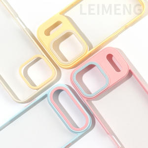 <span class=keywords><strong>Coque</strong></span> de téléphone <span class=keywords><strong>transparente</strong></span> pare-chocs couleur bonbon pour <span class=keywords><strong>Apple</strong></span> <span class=keywords><strong>iPhone</strong></span> <span class=keywords><strong>11</strong></span> 12 13 14 15 16 17 Air Pro Max - Product Image 3