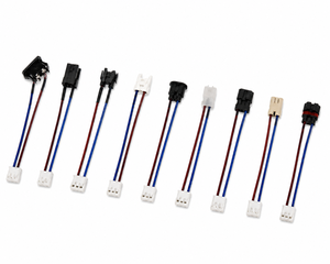 Aangepaste JST PH 2.0mm 3-10 pins kabelconnector mannelijk vrouwelijk gekrimpte draden 22AWG PTFE/PBT isolatie computergebruik - Product Image 1