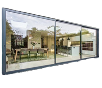 Puertas Corredizas de Aluminio con Triple Acristalamiento, Impermeables, para Balcón y Terraza, Más Vendidas