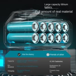 <span class=keywords><strong>เลื่อย</strong></span>โซ่ยนต์ไร้สายเกรดอุตสาหกรรม 450W 21V แบตเตอรี่ลิเธียม 3AH ใช้งานมือเดียว สำหรับใช้ในบ้านและสวน - Product Image 4