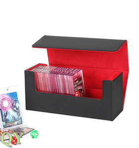 QY 25PT+ Magnetic Trading Card <b>Holder</b> Screw Clamp Protective Card Case for Collectors and Tabletop Games - Product Image 2