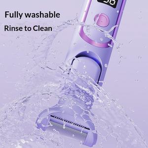 Rasoir Électrique Multicolore Rechargeable 2026, Tondeuse Corporelle Électrique Utilisation Humide et Sèche, Rasoir Électrique 5-en-1 <span class=keywords><strong>pour</strong></span> <span class=keywords><strong>Femme</strong></span> - Product Image 6