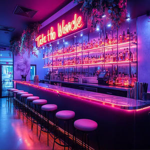 Irrompible 100%, letrero de neón personalizado, tubo de luz LED para oficina y <span class=keywords><strong>Pub</strong></span>, Bar, decoración de pared para hospitales, diseñado para iluminación - Product Image 1