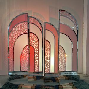 イベントの装飾のための特別なデザインのPVC結婚式の背景アクリルの背景 - Product Image 6