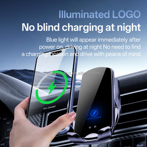 Produits intelligents 2026 Chargeur de voiture sans fil à charge rapide 15W avec support de téléphone <span class=keywords><strong>Compatible</strong></span> <span class=keywords><strong>iPhone</strong></span> 17 Pro Max 16 14 <span class=keywords><strong>13</strong></span> 12 Écouteurs - Product Image 3
