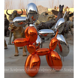 מותאם אישית נירוסטה כרום jeff koons בלון כלב חיצוני לפיסול למכירה - Product Image 6